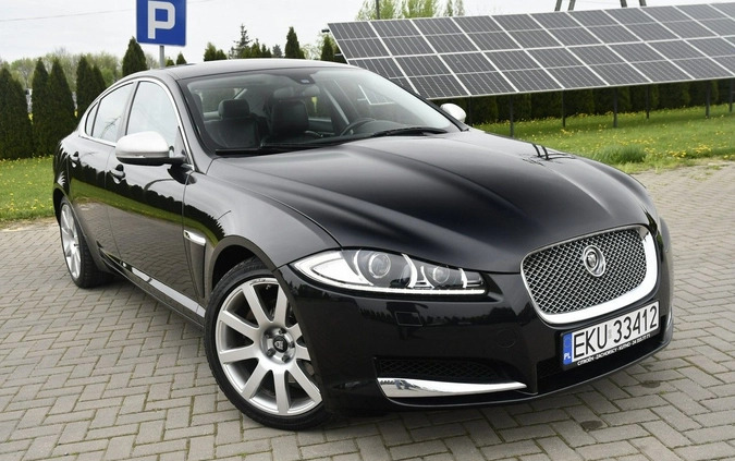 Jaguar XF cena 49900 przebieg: 214000, rok produkcji 2011 z Nałęczów małe 667